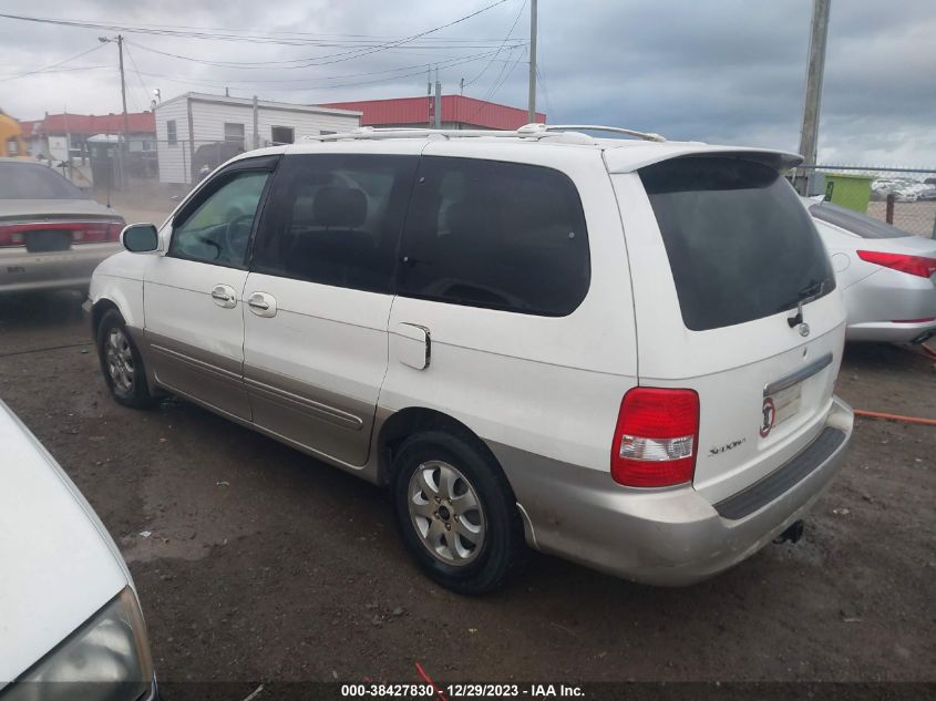 2004 Kia Sedona Ex/Lx VIN: KNDUP131446600160 Lot: 38427830