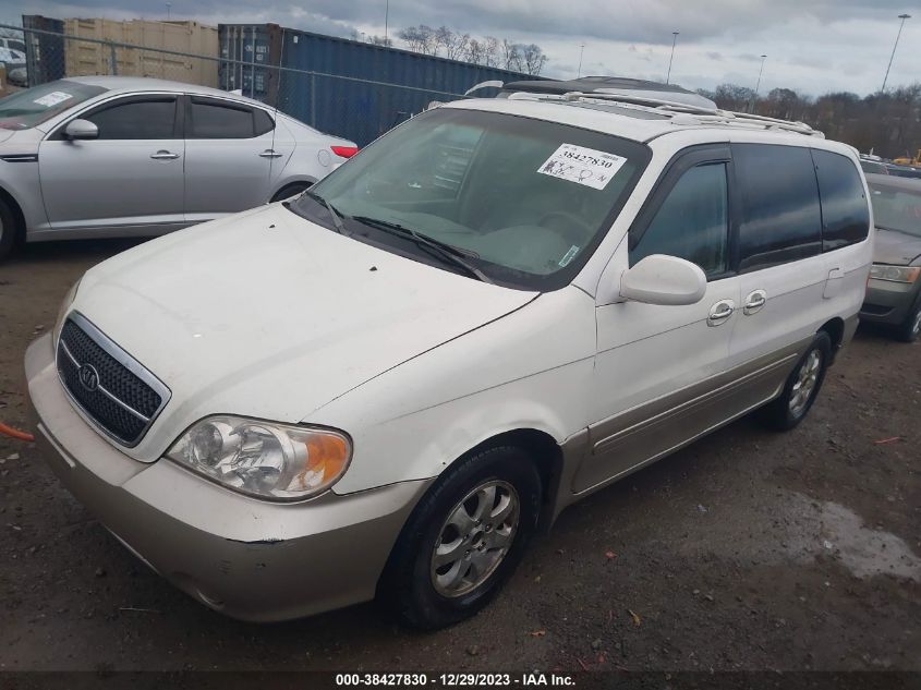 KNDUP131446600160 2004 Kia Sedona Ex/Lx