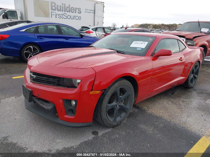 2G1FG1E38D9124164 2013 Chevrolet Camaro 2Lt