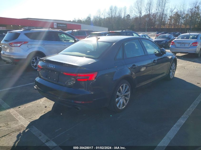 WAUANAF40HN008150 2017 Audi A4 2.0T Premium