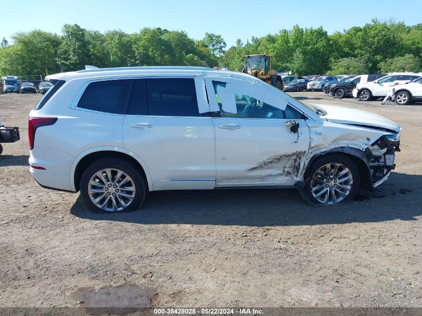 2021 Cadillac Xt6 Awd Premium Luxury VIN: 1GYKPDRS8MZ201723 Lot: 38428028