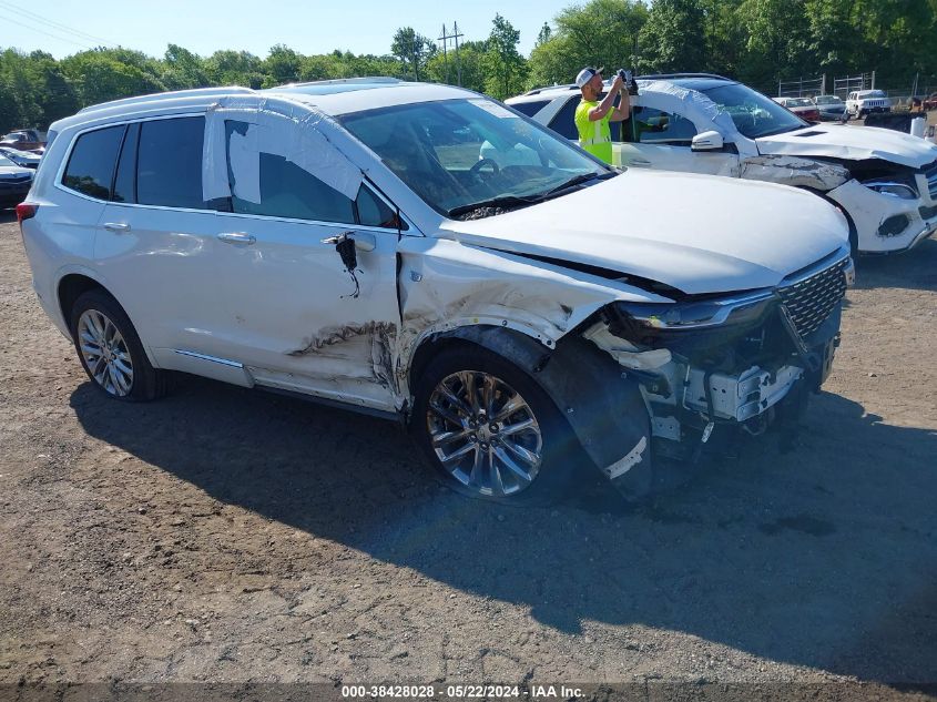 2021 Cadillac Xt6 Awd Premium Luxury VIN: 1GYKPDRS8MZ201723 Lot: 38428028