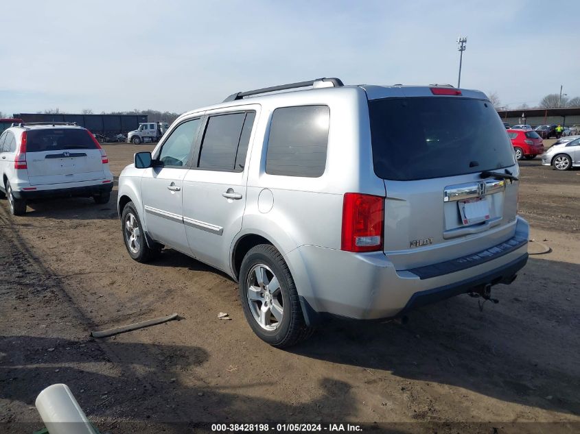 2011 Honda Pilot Ex-L VIN: 5FNYF4H65BB024025 Lot: 38428198