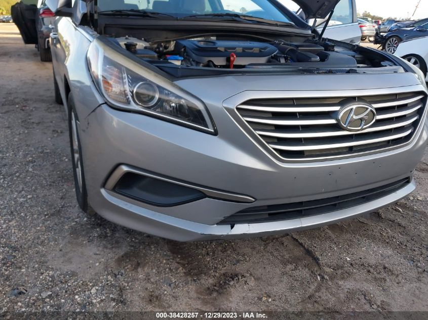 2016 Hyundai Sonata VIN: 5NPE24AF7GH410091 Lot: 38428257