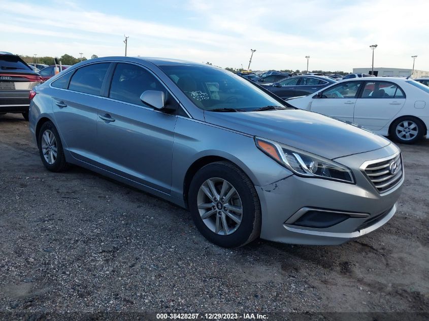 2016 Hyundai Sonata VIN: 5NPE24AF7GH410091 Lot: 38428257