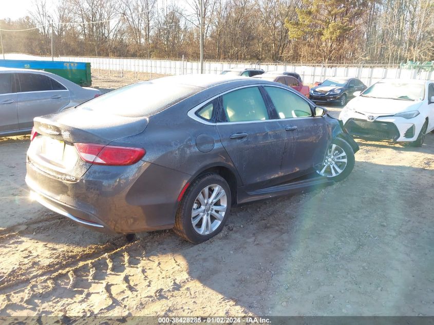 2016 Chrysler 200 Limited VIN: 1C3CCCAB3GN165595 Lot: 38428285