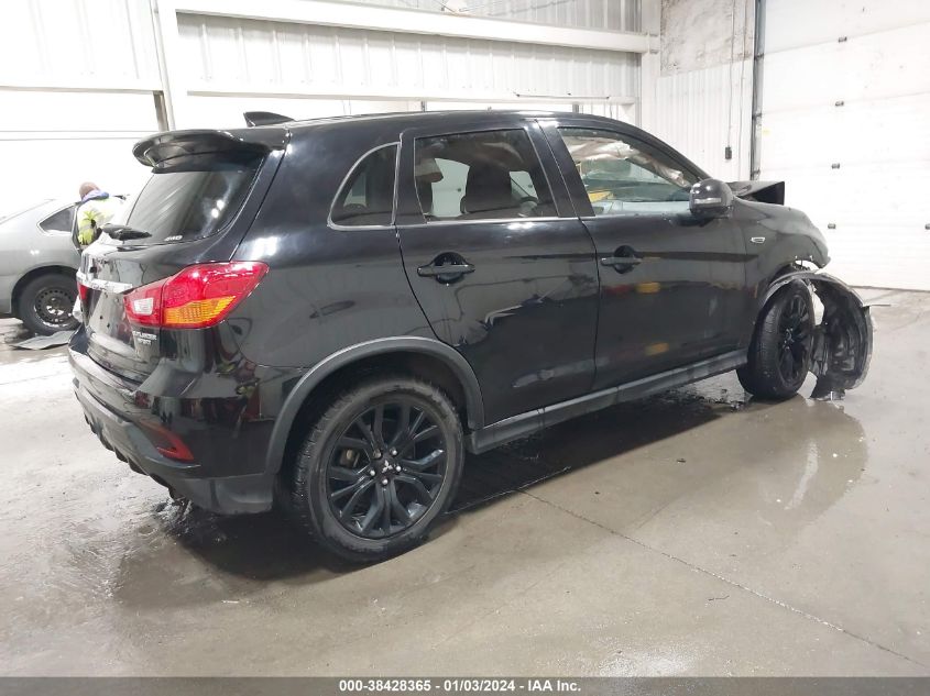 2019 Mitsubishi Outlander Sport 2.0 Sp VIN: JA4AR3AU3KU018303 Lot: 38428365