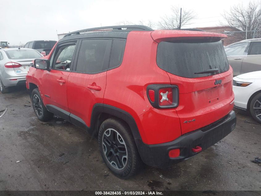 ZACCJBCB6HPF57939 2017 Jeep Renegade Trailhawk 4X4