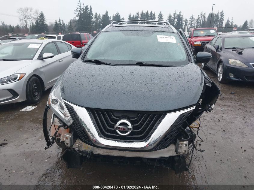 2018 Nissan Murano Platinum VIN: 5N1AZ2MH8JN141310 Lot: 38428478