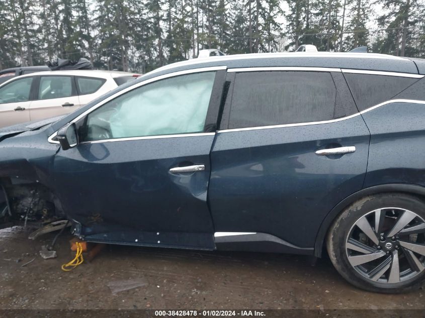 2018 Nissan Murano Platinum VIN: 5N1AZ2MH8JN141310 Lot: 38428478