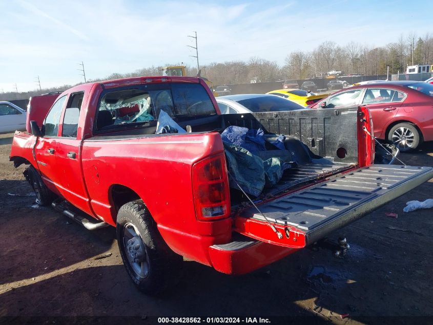 2003 Dodge Ram 2500 Slt/Laramie/St VIN: 3D7KA28D33G811760 Lot: 38428562