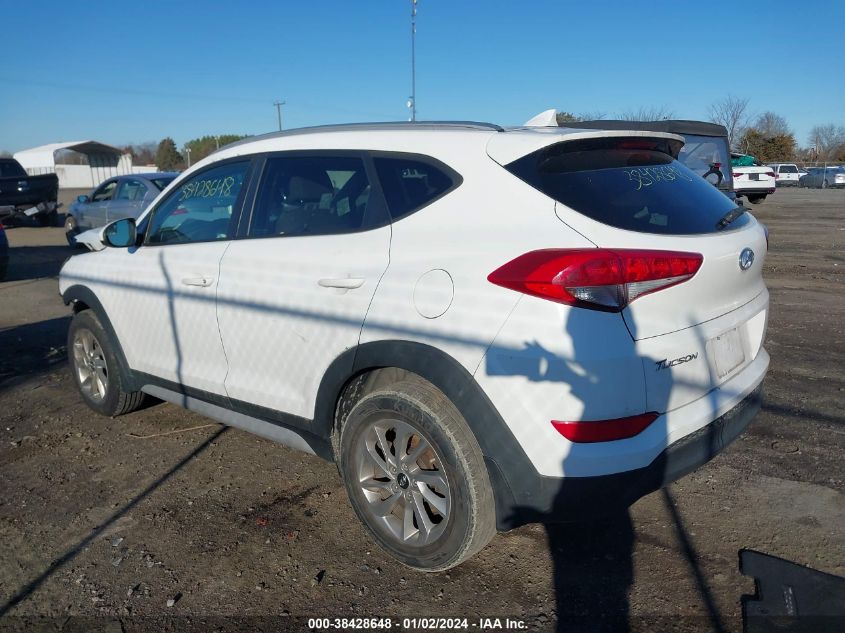 KM8J33A41JU627357 2018 Hyundai Tucson Sel