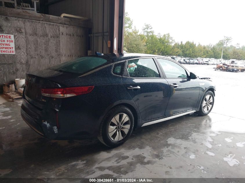 KNAGT4LE4J5021147 2018 Kia Optima Hybrid Premium