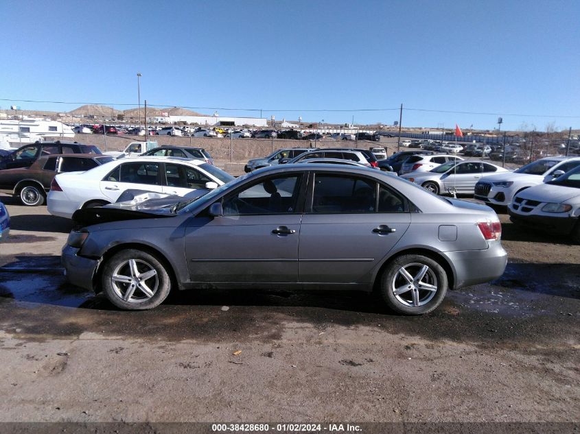 2008 Hyundai Sonata Gls VIN: 5NPET46C98H300706 Lot: 38428680