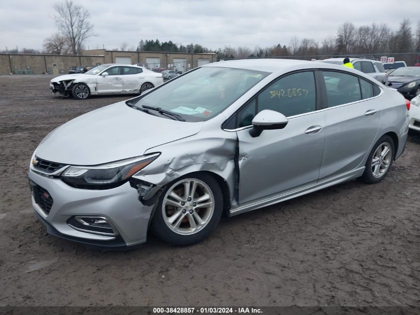 2017 Chevrolet Cruze Lt Auto VIN: 1G1BE5SM6H7268604 Lot: 38428857