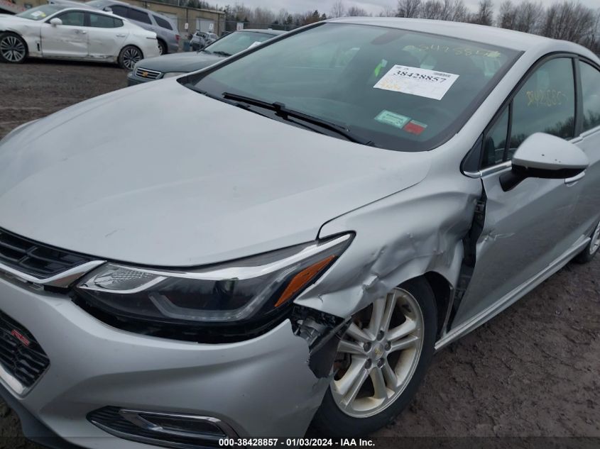 2017 Chevrolet Cruze Lt Auto VIN: 1G1BE5SM6H7268604 Lot: 38428857