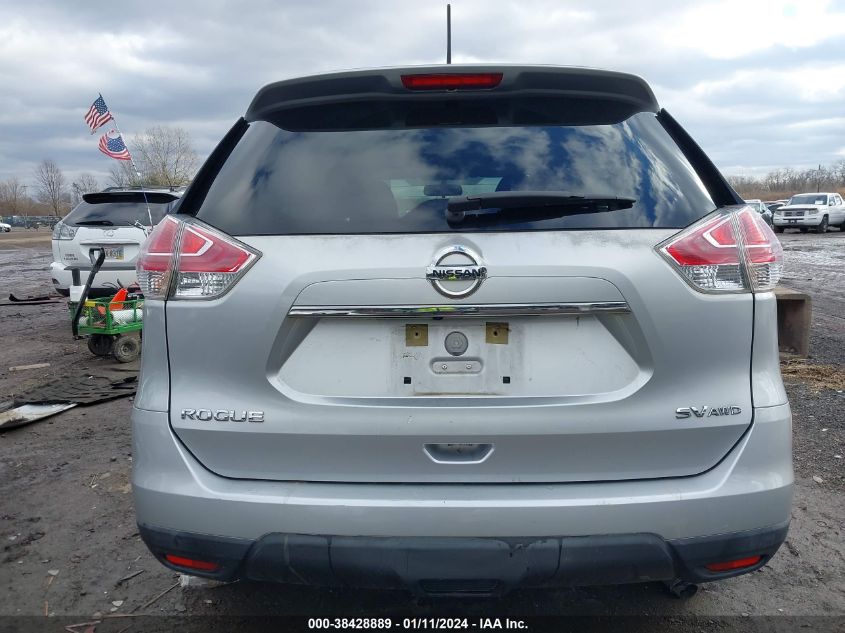 2015 Nissan Rogue Sv VIN: KNMAT2MV3FP504619 Lot: 38428889