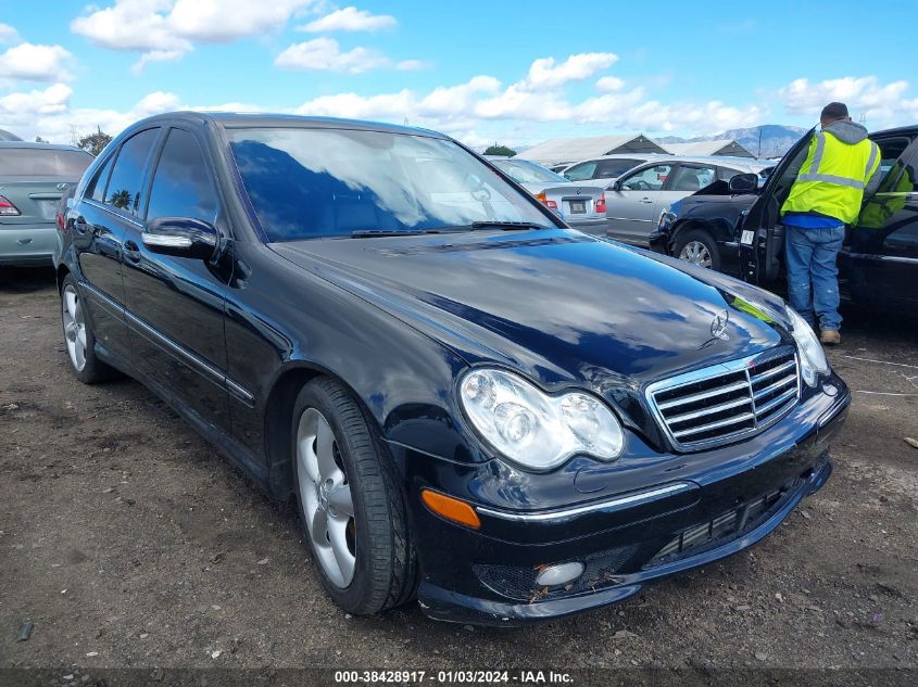 WDBRF40J45F690473 2005 Mercedes-Benz C 230 Kompressor Sport