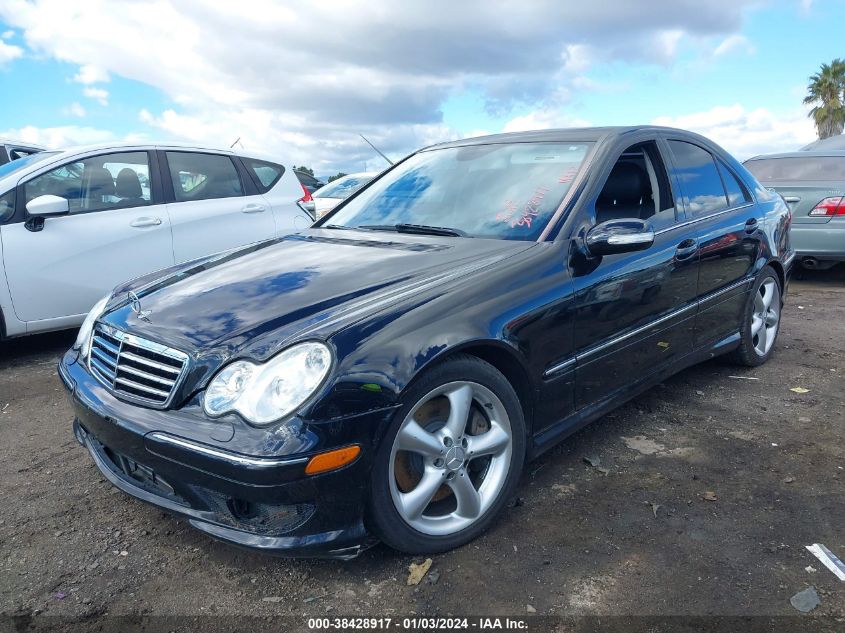 WDBRF40J45F690473 2005 Mercedes-Benz C 230 Kompressor Sport