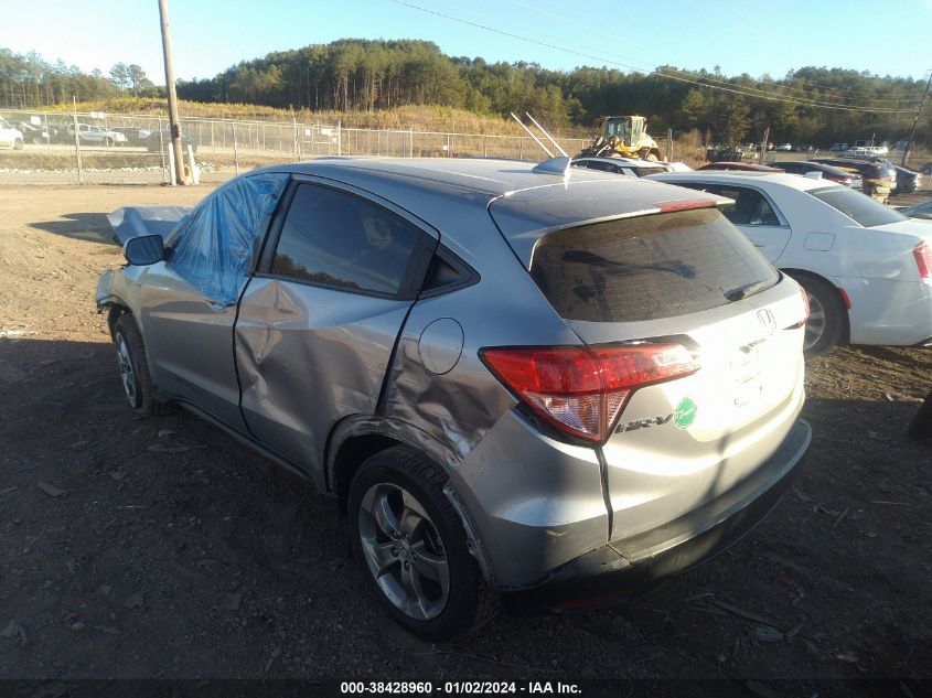 2018 Honda Hr-V Lx VIN: 3CZRU5H3XJG705600 Lot: 38428960