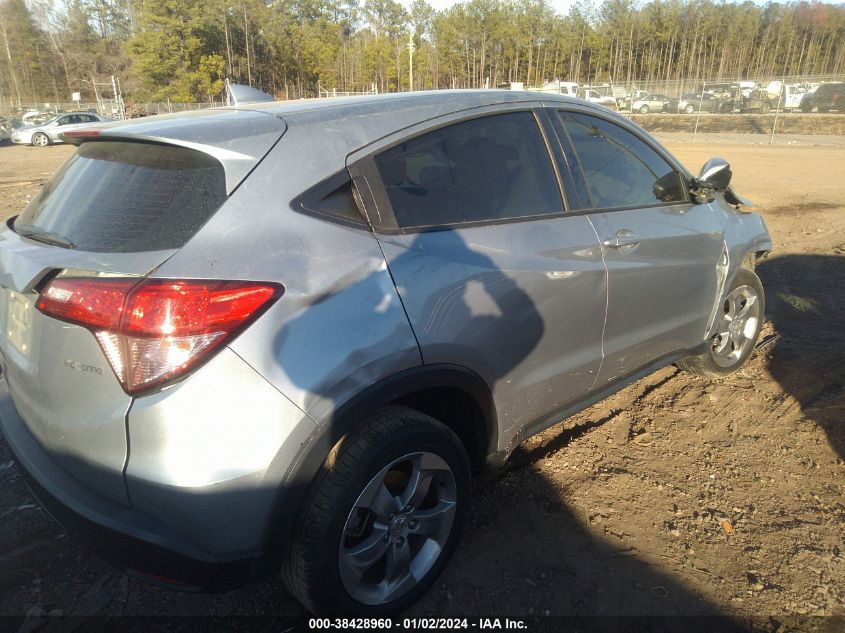 2018 Honda Hr-V Lx VIN: 3CZRU5H3XJG705600 Lot: 38428960