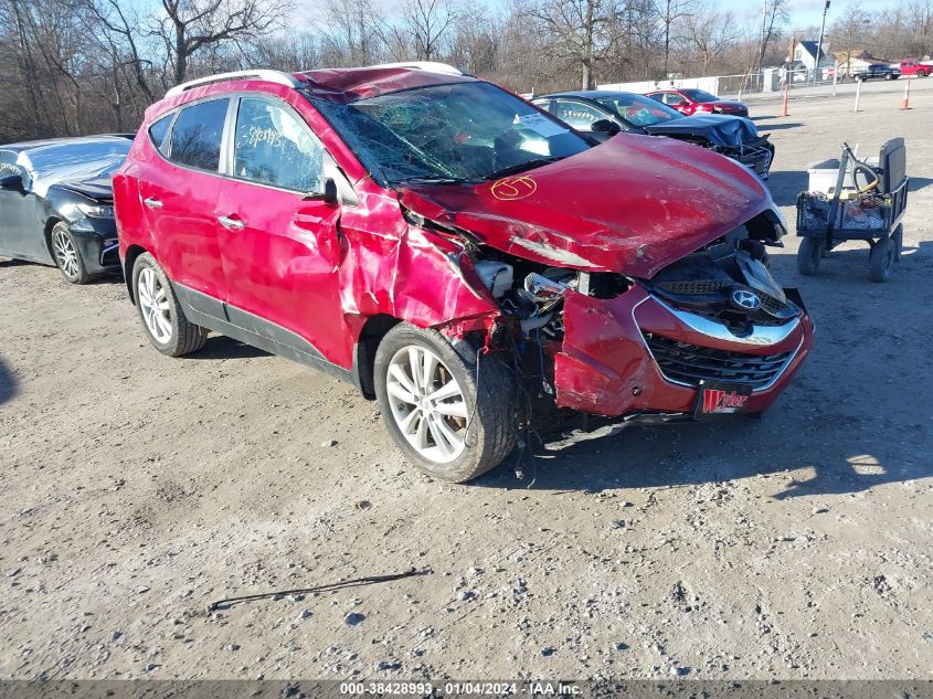 2013 Hyundai Tucson Limited VIN: KM8JUCAC7DU620955 Lot: 38428993