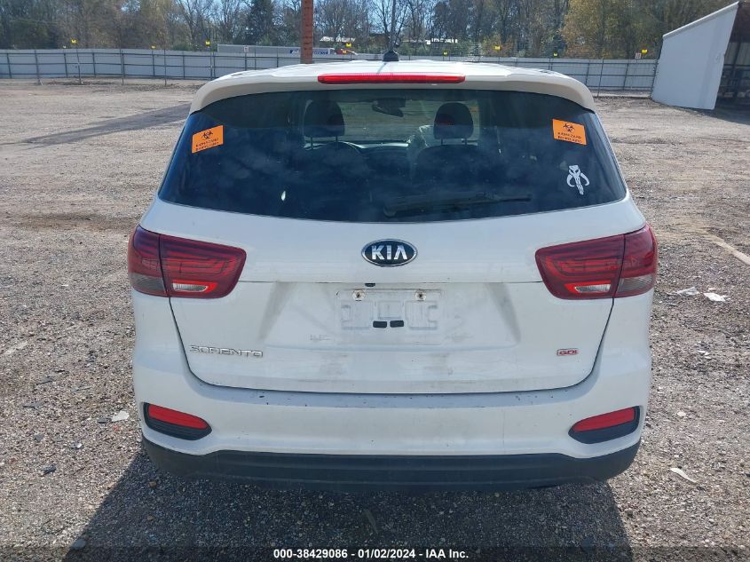 5XYPG4A37KG611148 2019 Kia Sorento 2.4L L