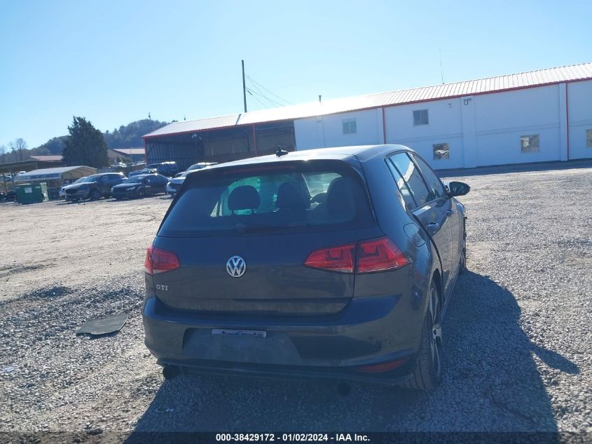 3VW5T7AU5FM094855 2015 Volkswagen Golf Gti 2.0T S 4-Door