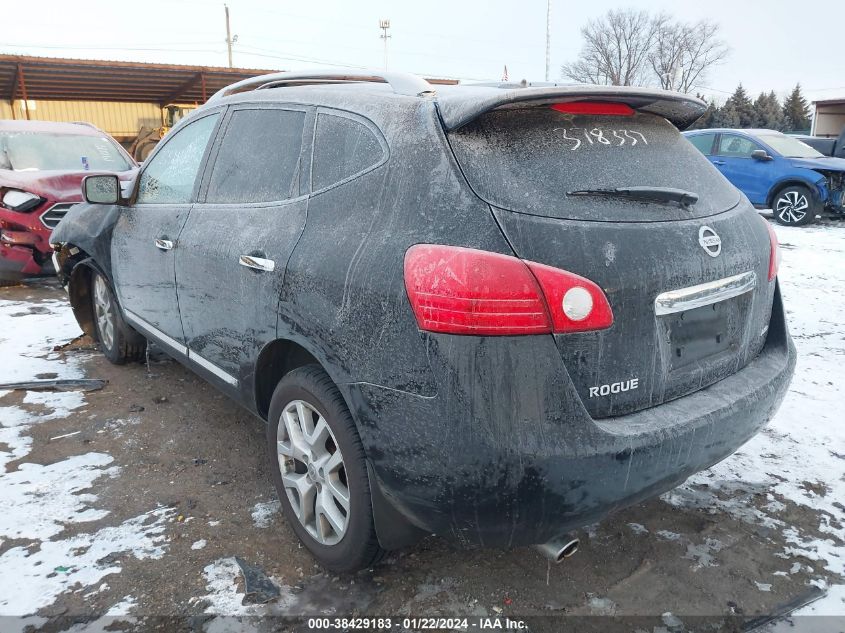 2012 Nissan Rogue Sv W/Sl Pkg VIN: JN8AS5MV5CW378337 Lot: 38429183