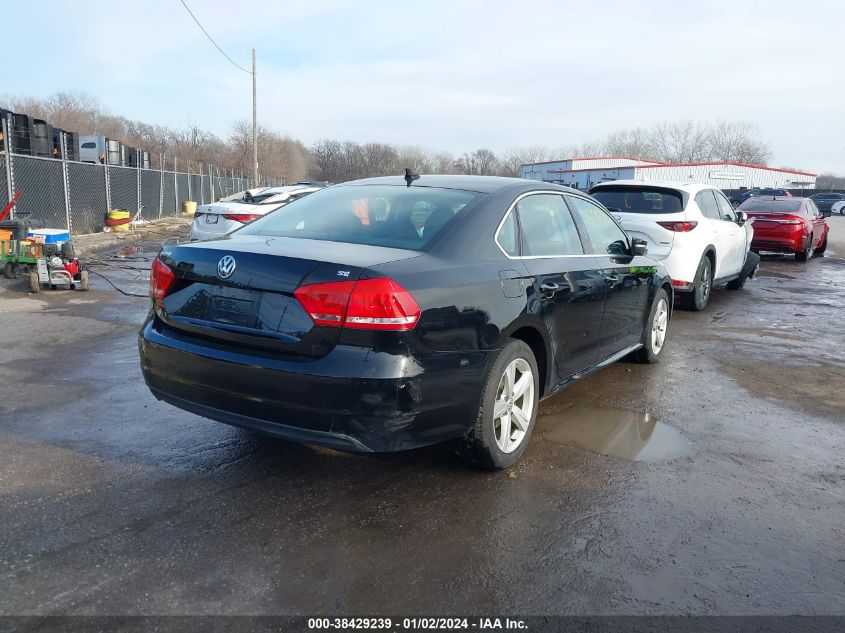 2013 Volkswagen Passat 2.5L Se VIN: 1VWBP7A33DC109110 Lot: 38429239