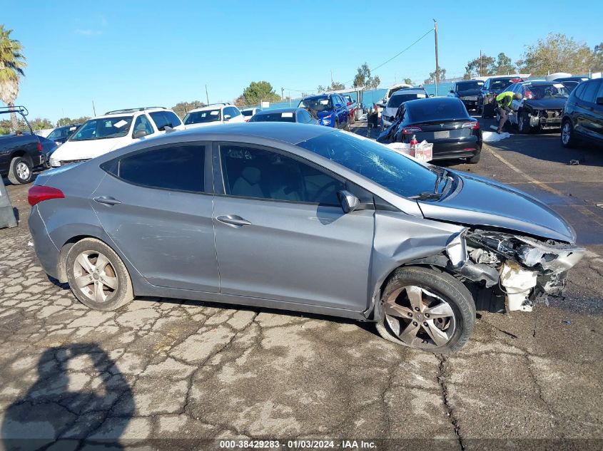 2013 Hyundai Elantra Gls (Ulsan Plant) VIN: KMHDH4AE3DU955302 Lot: 38429283