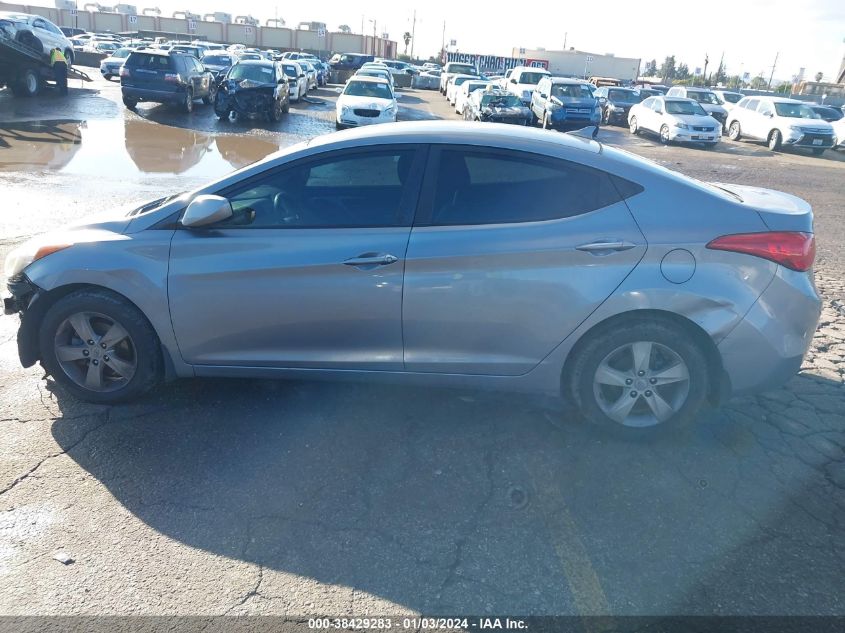 2013 Hyundai Elantra Gls (Ulsan Plant) VIN: KMHDH4AE3DU955302 Lot: 38429283