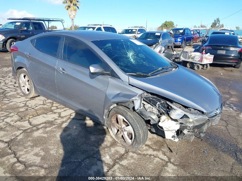 2013 Hyundai Elantra Gls (Ulsan Plant) VIN: KMHDH4AE3DU955302 Lot: 38429283