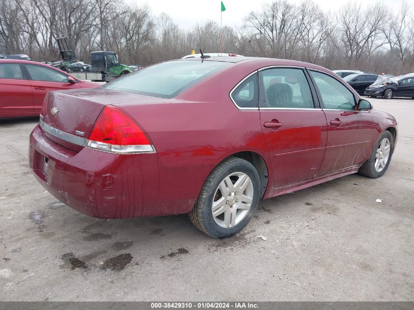 2011 Chevrolet Impala Lt VIN: 2G1WB5EK7B1193324 Lot: 38429310