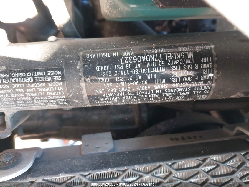 2022 KAWASAKI KL650 L - ML5KLEL17NDA06327