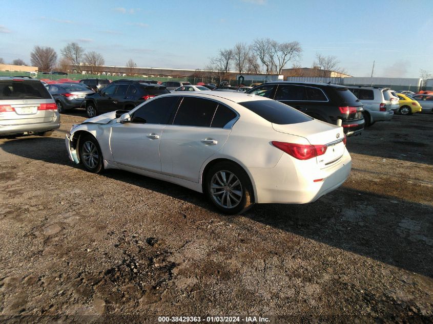 2015 Infiniti Q50 Premium VIN: JN1BV7AR7FM411450 Lot: 38429363