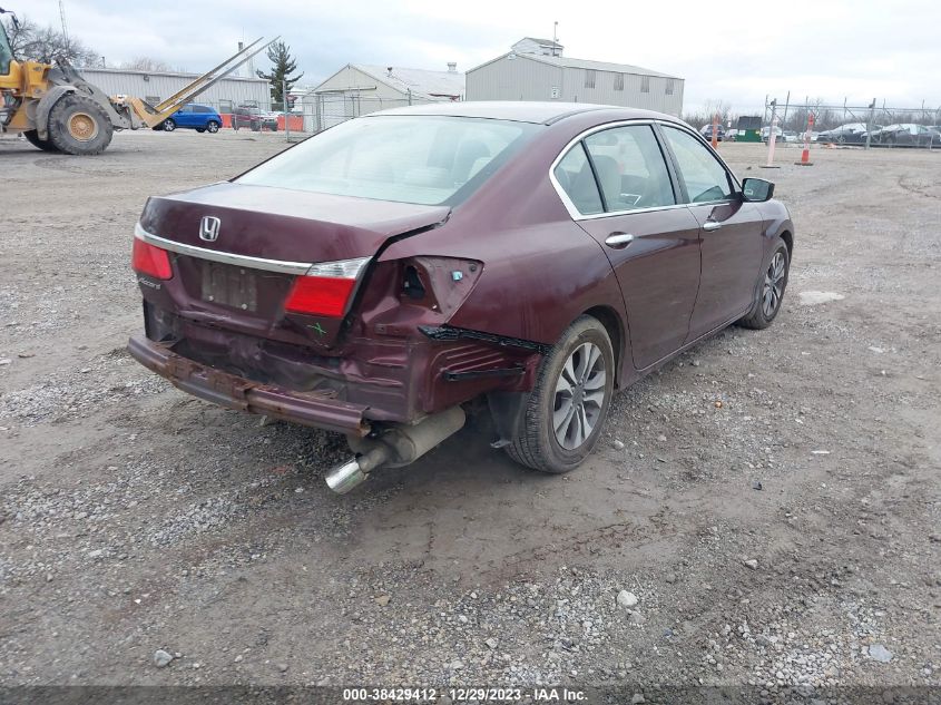 1HGCR2F30DA075296 2013 Honda Accord Lx