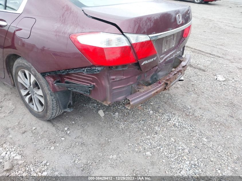 1HGCR2F30DA075296 2013 Honda Accord Lx