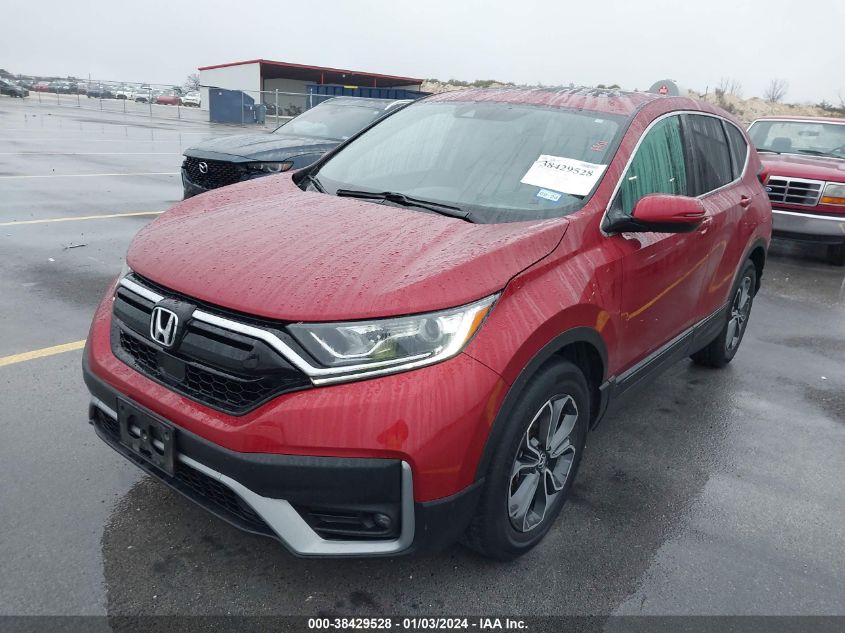 2020 Honda Cr-V Ex VIN: 5J6RW1H52LL009792 Lot: 55628964