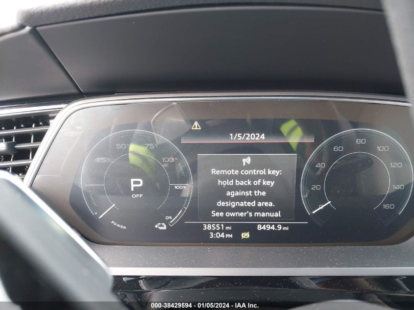 WA1VABGE9KB011113 2019 Audi E-Tron Premium Plus