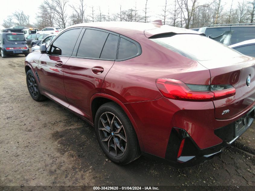 5UX43DT07N9J23243 2022 BMW X4 M40I