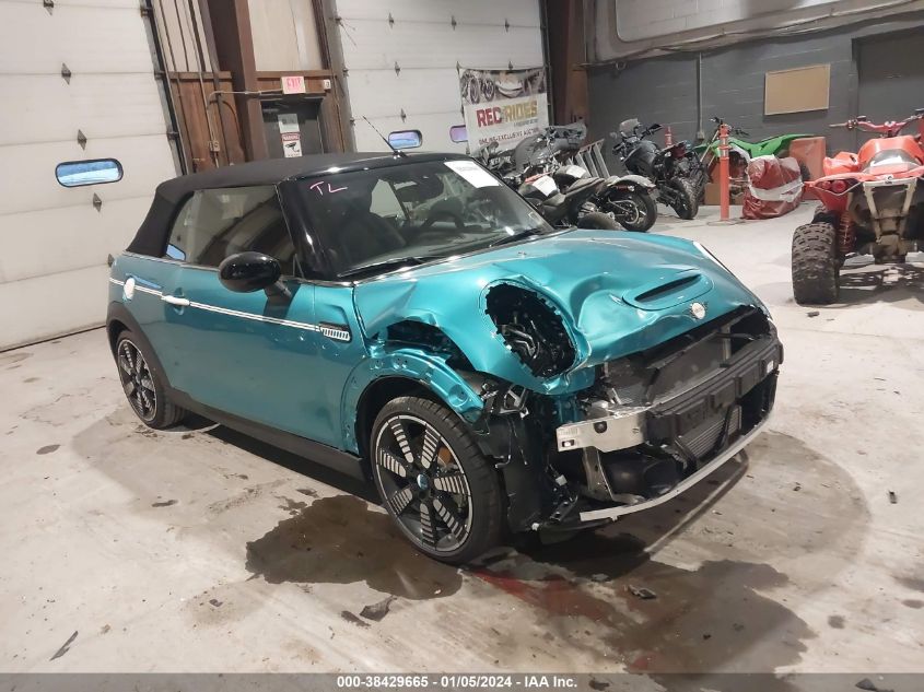 2024 Mini Convertible Cooper S VIN: WMW43DL00R3R51674 Lot: 38429665