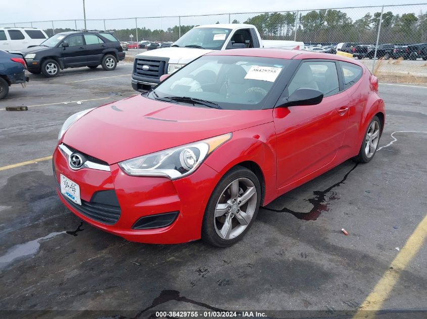 KMHTC6AD5CU027261 2012 Hyundai Veloster Base W/Gray