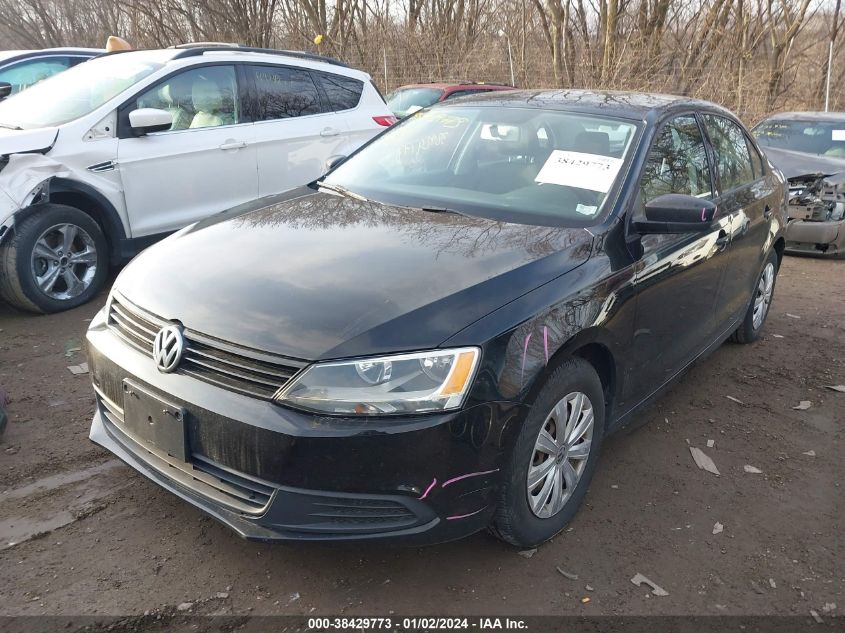 2014 Volkswagen Jetta 2.0L S VIN: 3VW2K7AJ5EM394244 Lot: 38429773