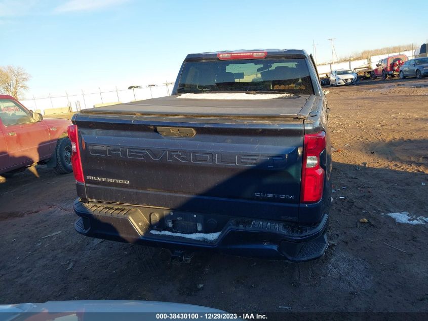 2019 Chevrolet Silverado 1500 Custom VIN: 1GCPYBEH6KZ413962 Lot: 38430100