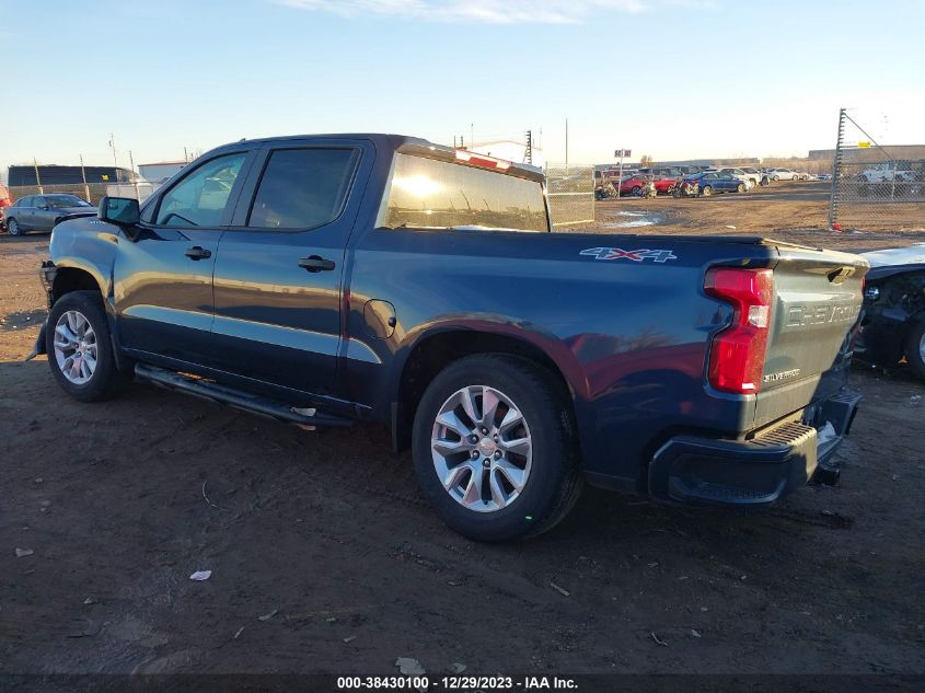 2019 Chevrolet Silverado 1500 Custom VIN: 1GCPYBEH6KZ413962 Lot: 38430100