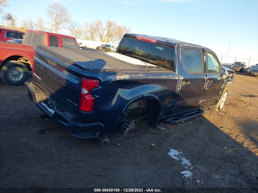 2019 Chevrolet Silverado 1500 Custom VIN: 1GCPYBEH6KZ413962 Lot: 38430100