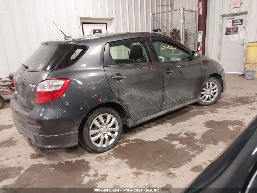 2T1LE40E89C010263 2009 Toyota Matrix S