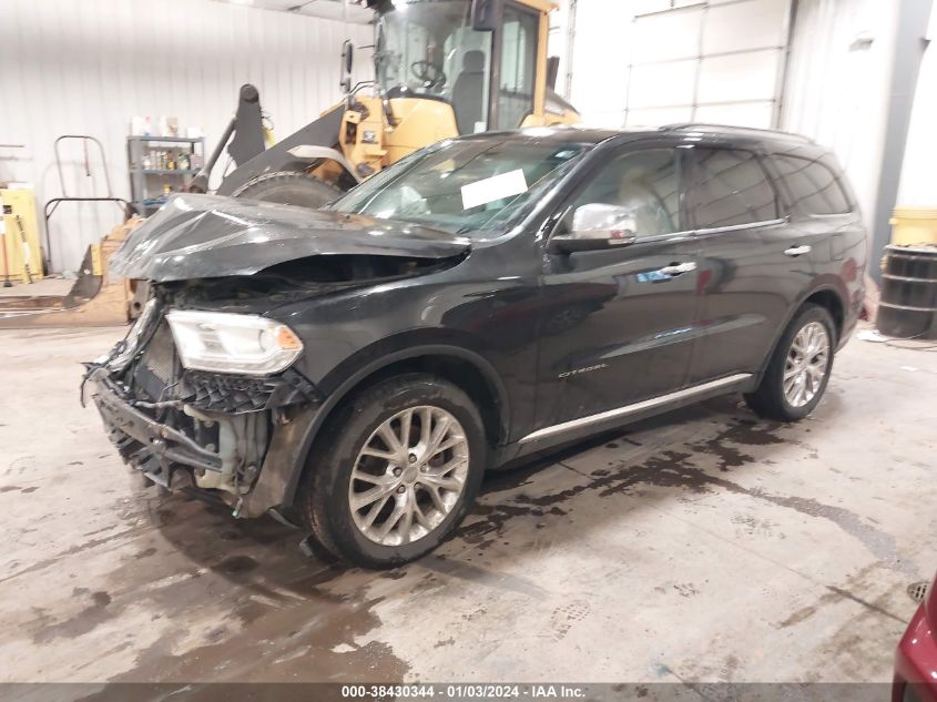 2014 Dodge Durango Citadel VIN: 1C4RDJEG2EC365017 Lot: 40815343