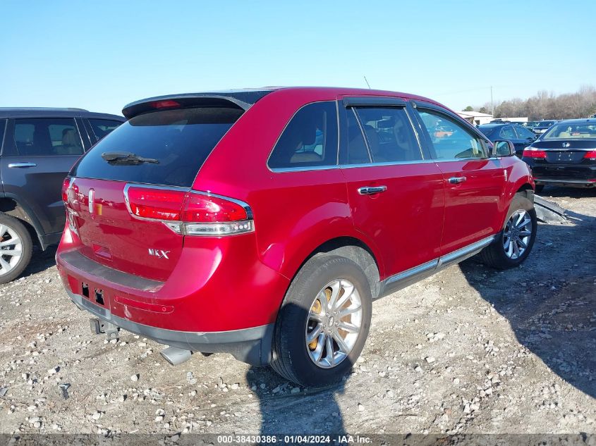 2LMDJ6JK6EBL17627 2014 Lincoln Mkx